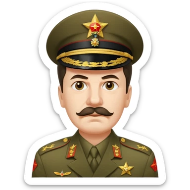 stalin ussr sticker
