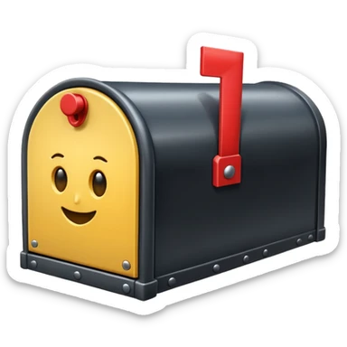 mail box sticker