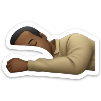 Stanley Hudson sleeping sticker