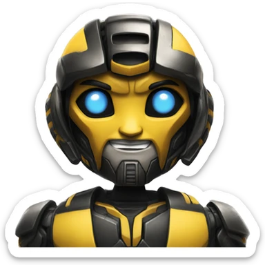 Bumblebee from transformers  sticker