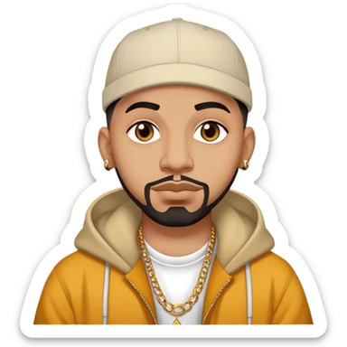 The morrocan rapper SHAW sticker