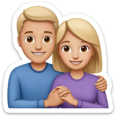 Amour à distance sticker