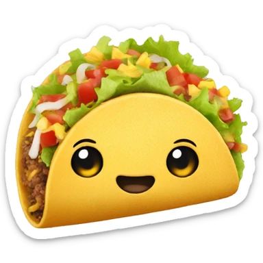 Taco  sticker