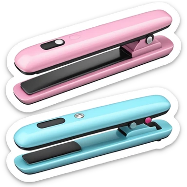 Cute Hair straightner, different design, varous color sticker