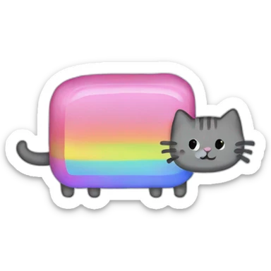 nyan cat sticker