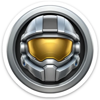 LOGO DE HALO sticker