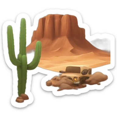 desert sticker