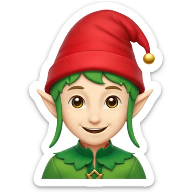 Elf on a shelf  sticker