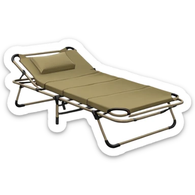 camping bed sticker