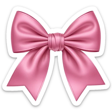 Coquette bow sticker
