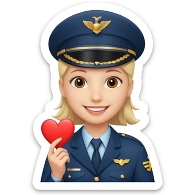 Air port love you  sticker