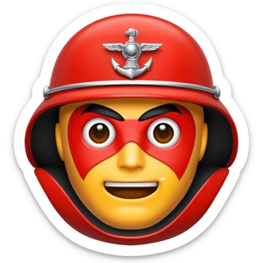 Crea l'emoji della granata fiammante dei Carabinieri Italiani sticker