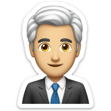 Business man and his name is sepehr and from iran sticker