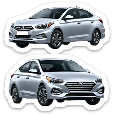 Hyundai verna sticker