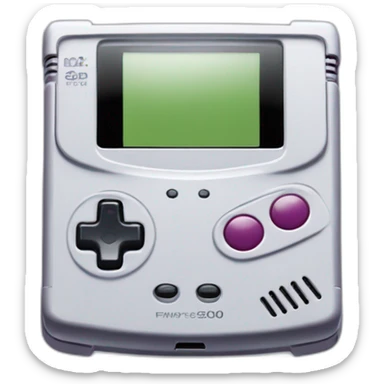 Gameboy advance sp sticker