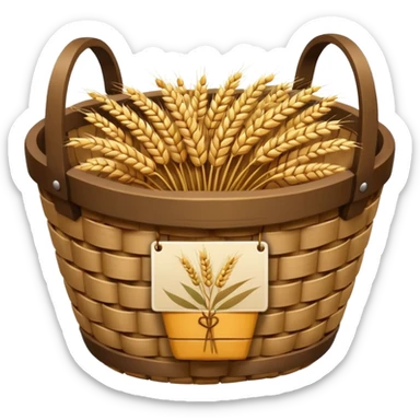 grain basket sticker