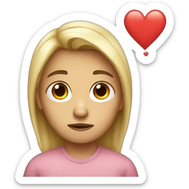 single person, sad, needing love sticker