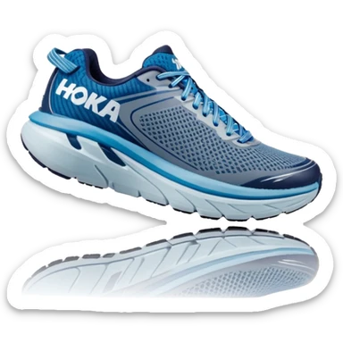running shoe hoka bondi 9 sticker