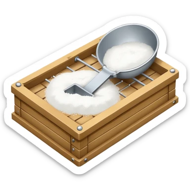 animal trap filled with cocaine  sticker