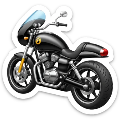 motor cycle sticker
