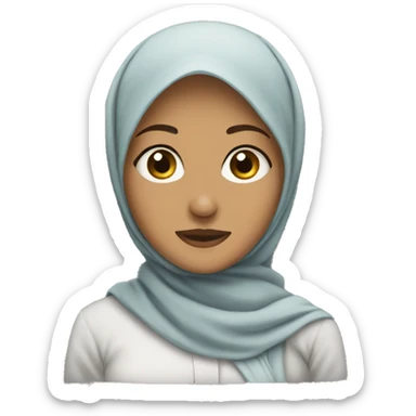jilbab sticker