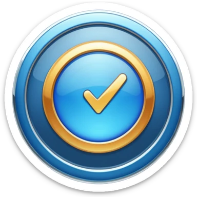Verification badge sticker