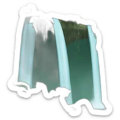 waterfalls sticker