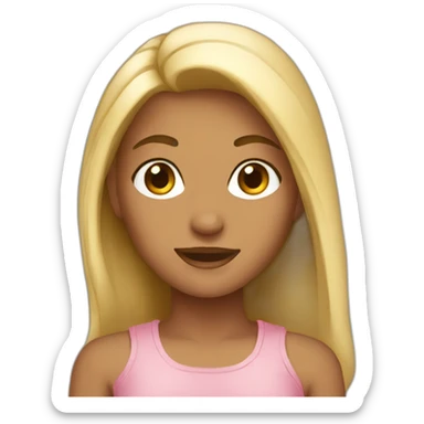 Dar feminine girl sticker