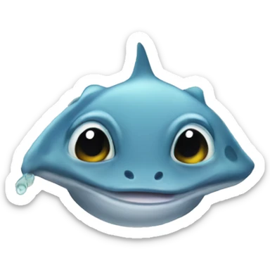 Baby stingray  sticker
