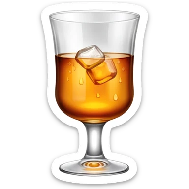 Mp5 bourbon glass sticker