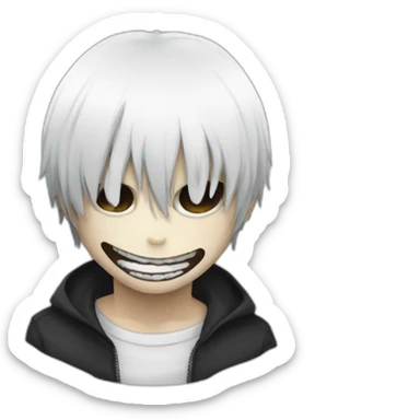 Kaneki ghoul sticker