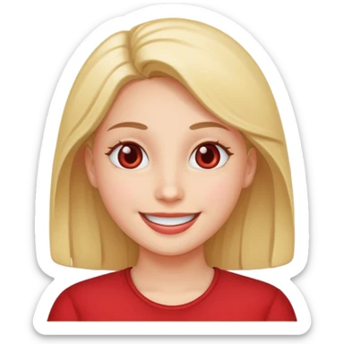 Heart eyes smiling  sticker