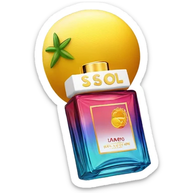 Sol de Janeiro perfume ￼ sticker