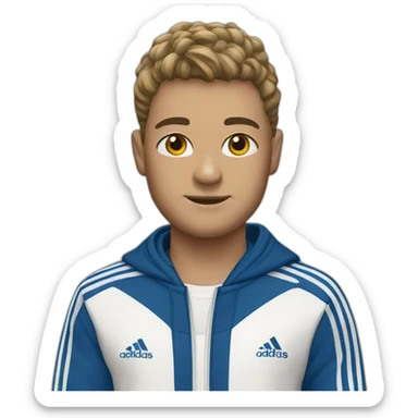 Adidas tracksuit sticker