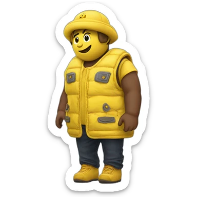 manisfestant-gilet-jaune sticker