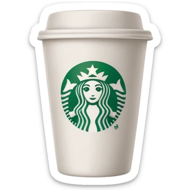 Starbucks sticker