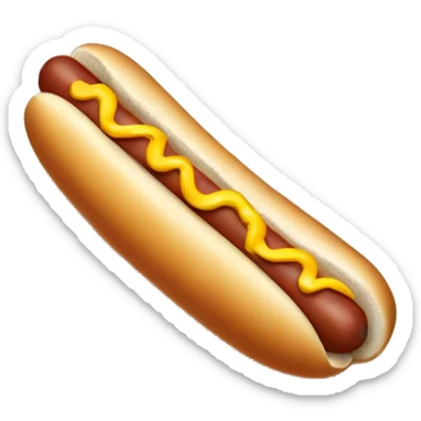 plain raw hot dog, no bun, no ketchup, no mustard sticker