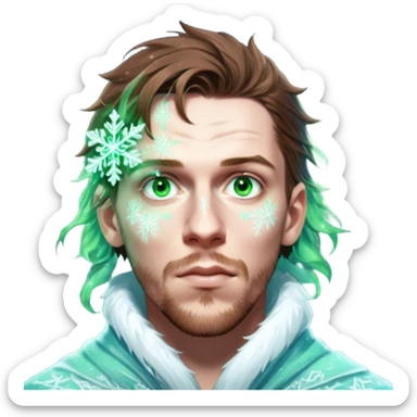 Frost Wizard sticker