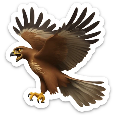 hawk rush sticker
