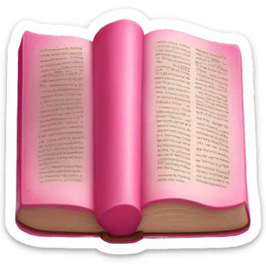 Pink Bible  sticker