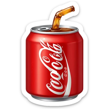 Coca cola emoji sticker