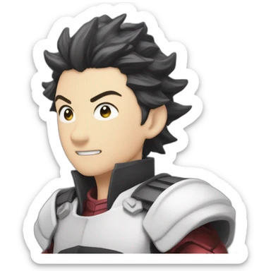 Tanjiro Kamado démon slayer sticker