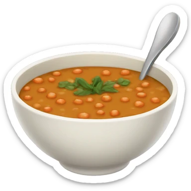 Lentil soup sticker