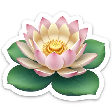 Lotus sticker