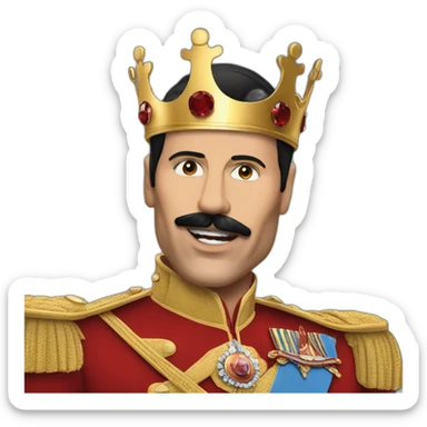 Queen-Freddy Mercury-singer sticker