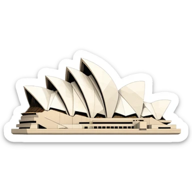 Sydney opera house sticker