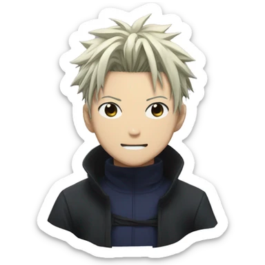 Yuji itadori jujutsu kaisen sticker