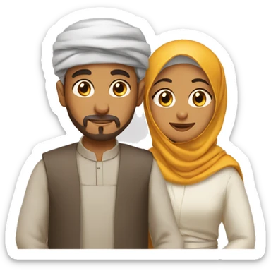 musulman qui rompt son jeune en famille sticker