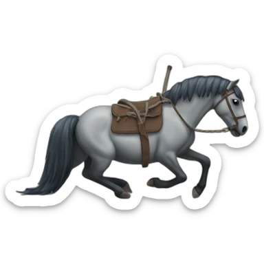 flogging dead horse sticker