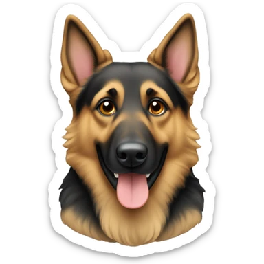 Berger allemand  sticker